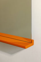 Miroir Mural Lun - Orange Peel & Pale Violet