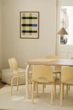 Meko - Table À Manger - Placage Frêne - Oak & Piazza Beige