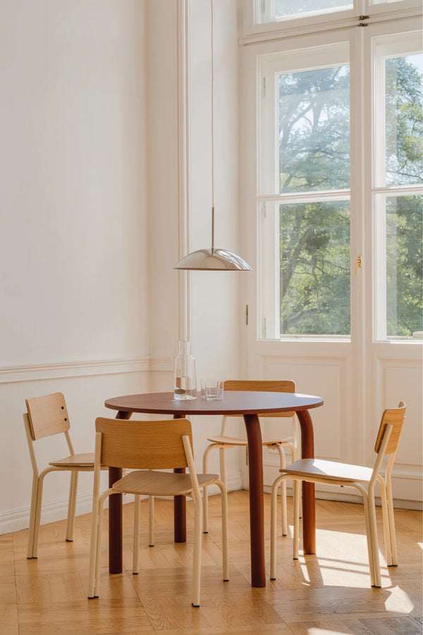 Meko - Table À Manger - Placage Frêne - Auburn Red