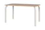 Meko - Table À Manger - Placage Frêne - Oak & Piazza Beige