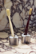 Porte-Brosse À Dents Mis - Raw Aluminium