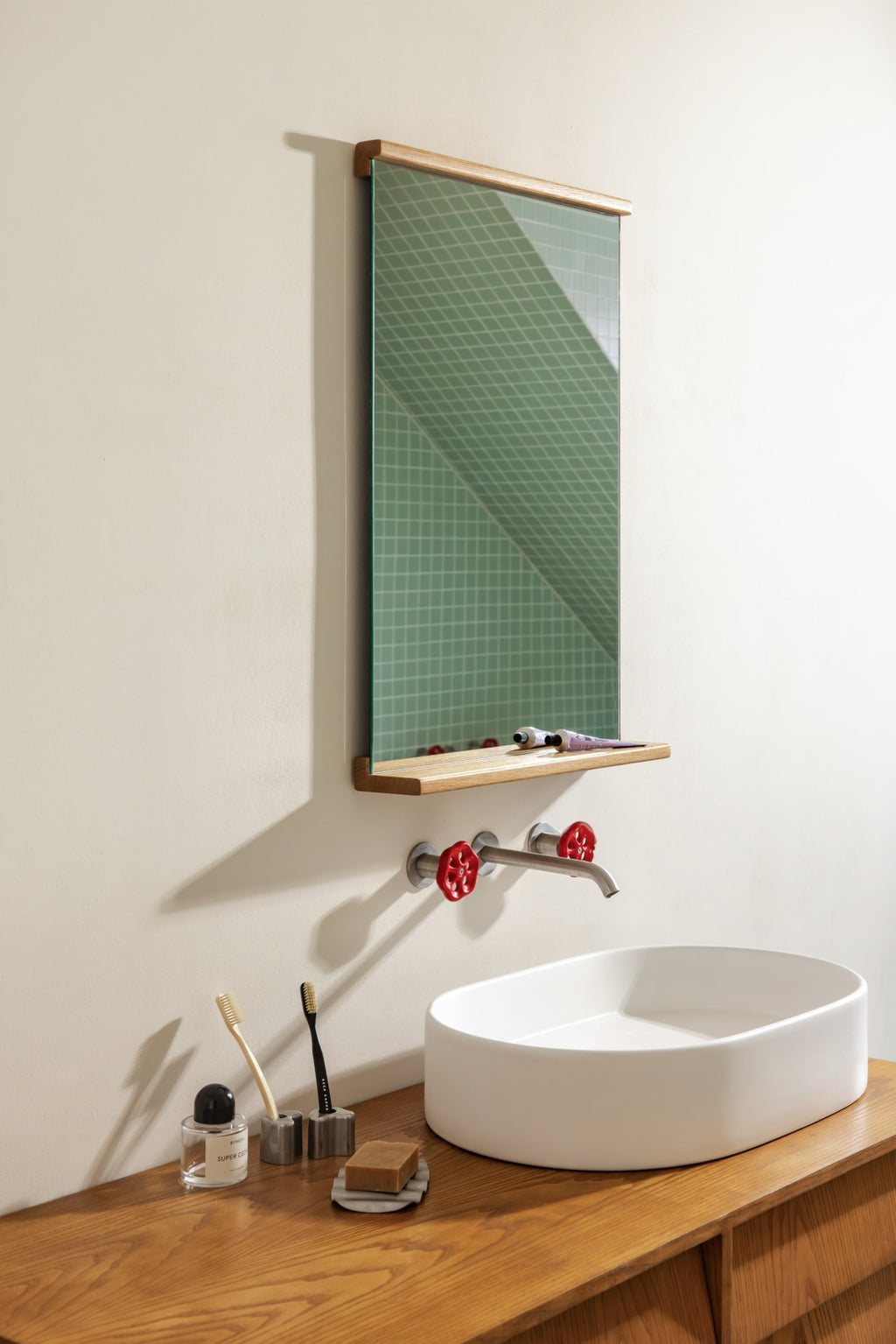 Porte-Brosse À Dents Mis - Raw Aluminium