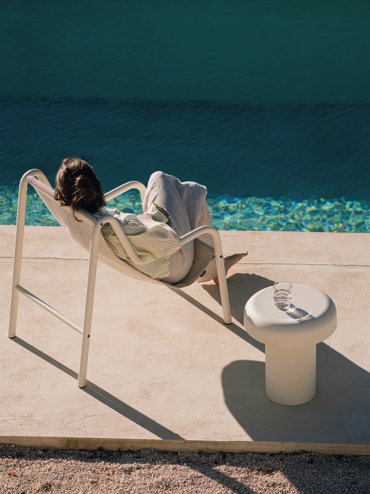 Nokk Outdoor Armchair - Piazza Beige
