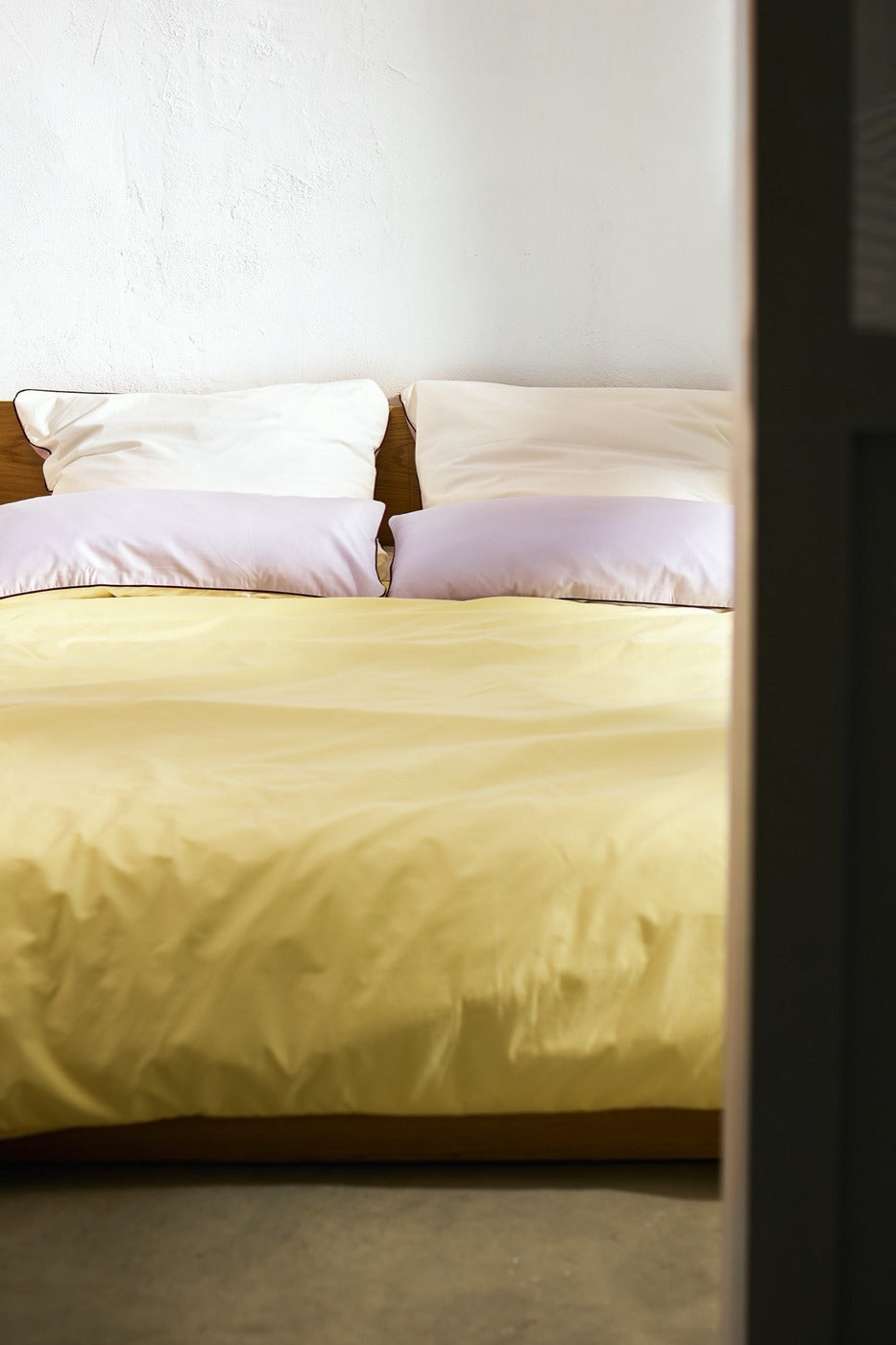 Oba - Housse De Couette - Coton - Sunny Yellow