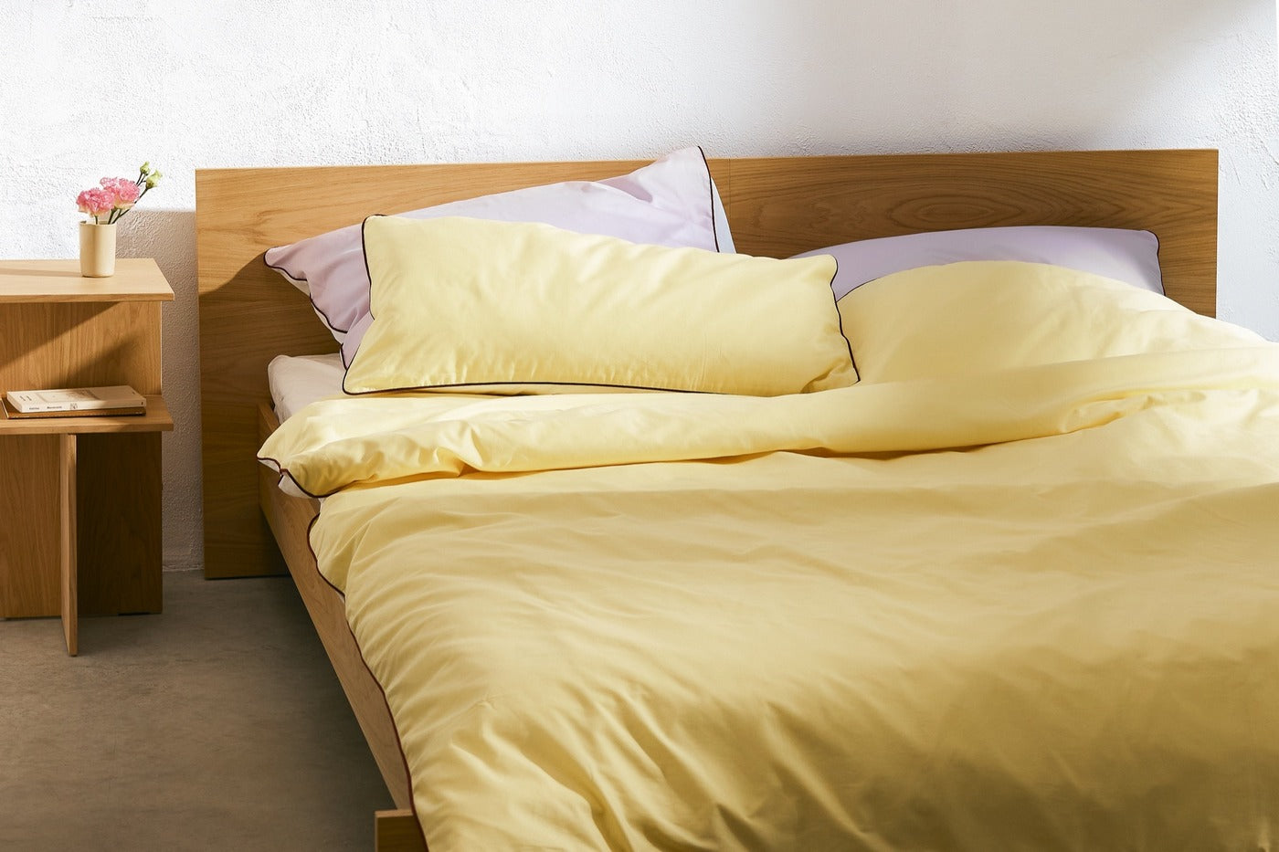 Oba - Housse De Couette - Coton - Sunny Yellow