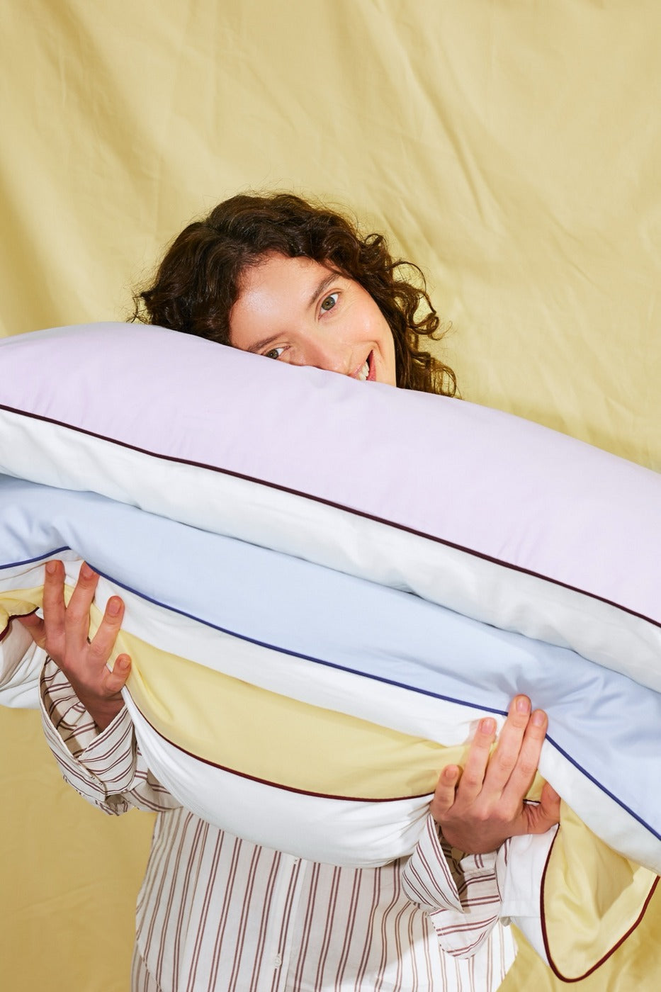 Oba - Housse De Couette - Coton - Pastel Lilac