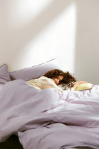 Oba - Housse De Couette - Coton - Pastel Lilac