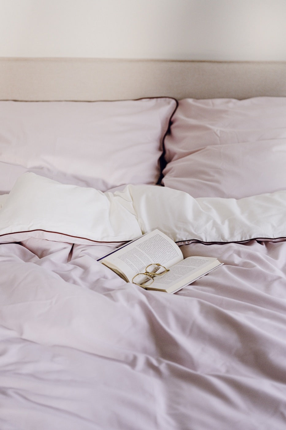 Oba - Housse De Couette - Coton - Pastel Lilac