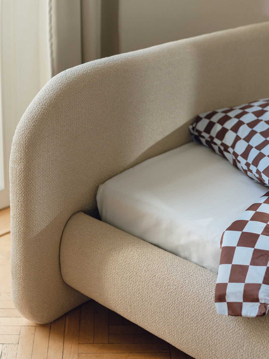 Oba Fitted Sheets - Baby Blue