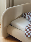 Oba Fitted Sheets - Baby Blue