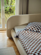 Oba Fitted Sheets - Baby Blue
