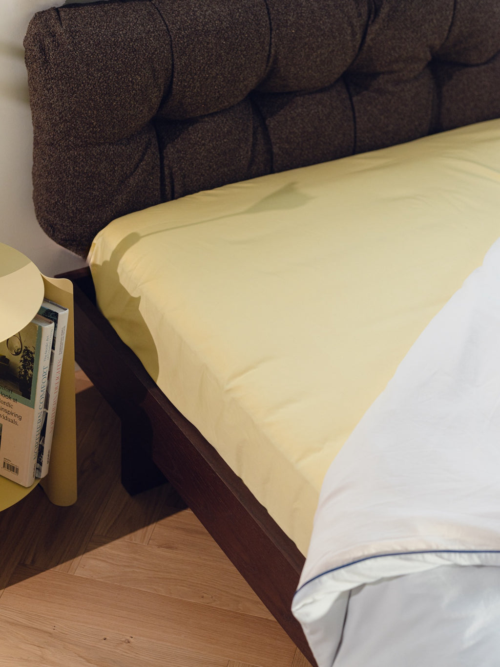 Oba Fitted Sheets - Sunny Yellow