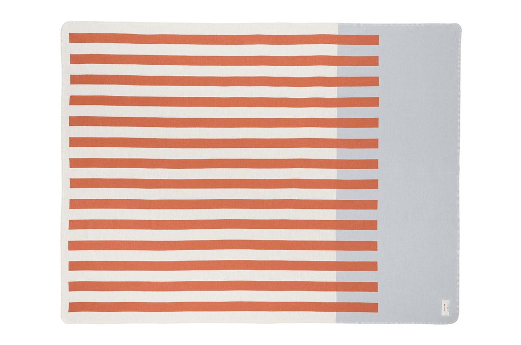 Onu - Plaid - Coton - Terracotta