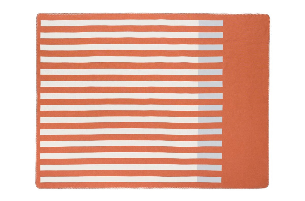 Onu - Plaid - Coton - Terracotta