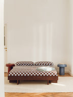 Plu - Housse De Couette - Coton - Baby Blue & Cocoa Brown