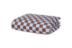 Plu - Housse De Couette - Coton - Baby Blue & Cocoa Brown