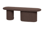 Rull Bench - Chocolate Brown Boucle