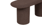 Rull Bench - Chocolate Brown Boucle