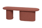 Rull Bench - Brick Red Boucle