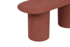 Rull Bench - Brick Red Boucle