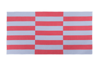 Serviette De Plage Su - Baby Blue & Red
