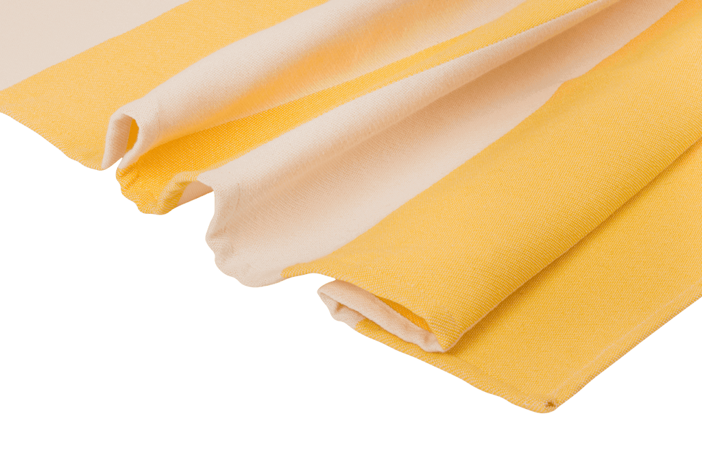 Serviette De Plage Su - Yellow & Beige