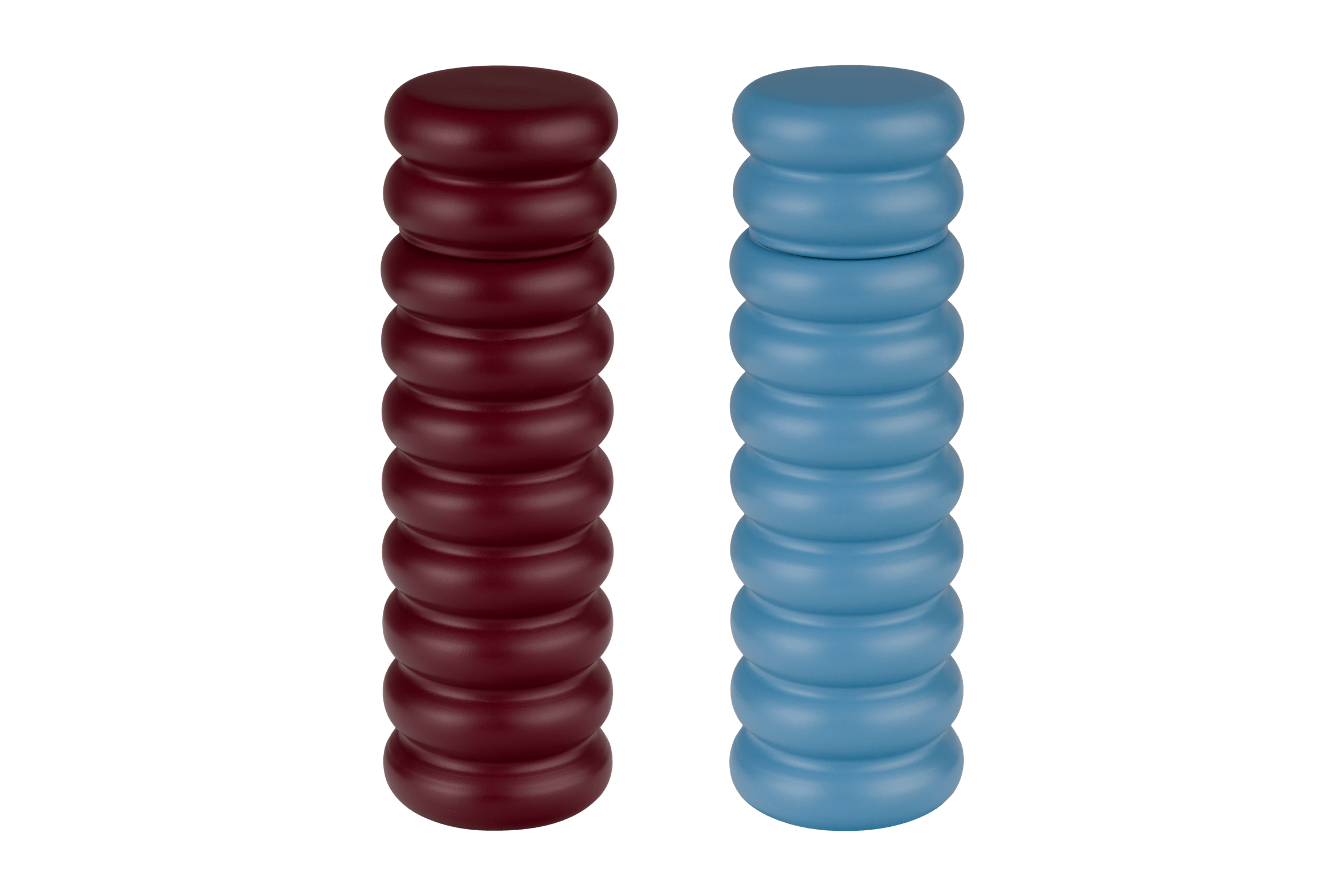 Set of 2 Suli Mills - Burgundy & Blue