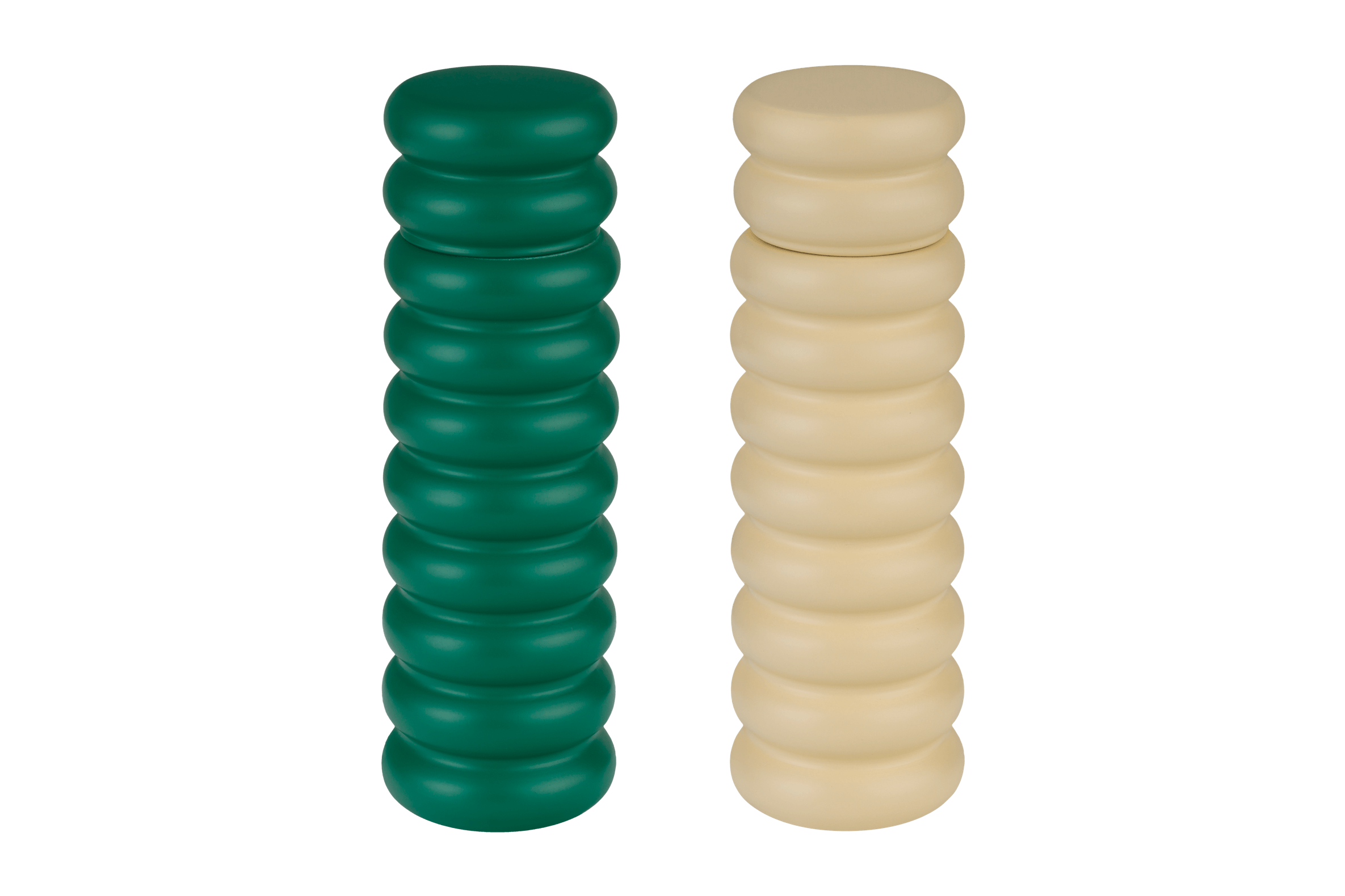 Set of 2 Suli Mills - Green & Yellow