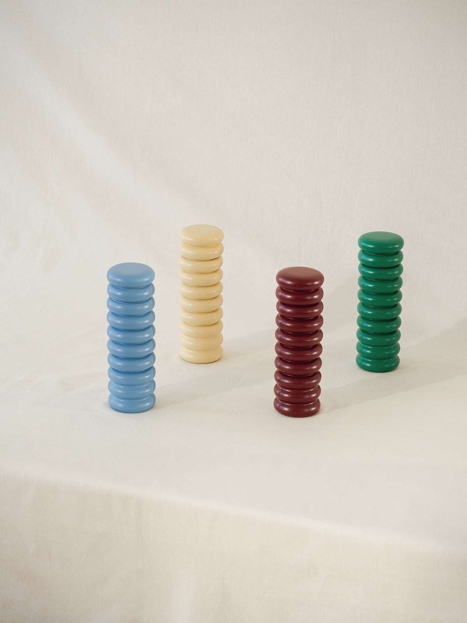 Set of 2 Suli Mills - Green & Yellow