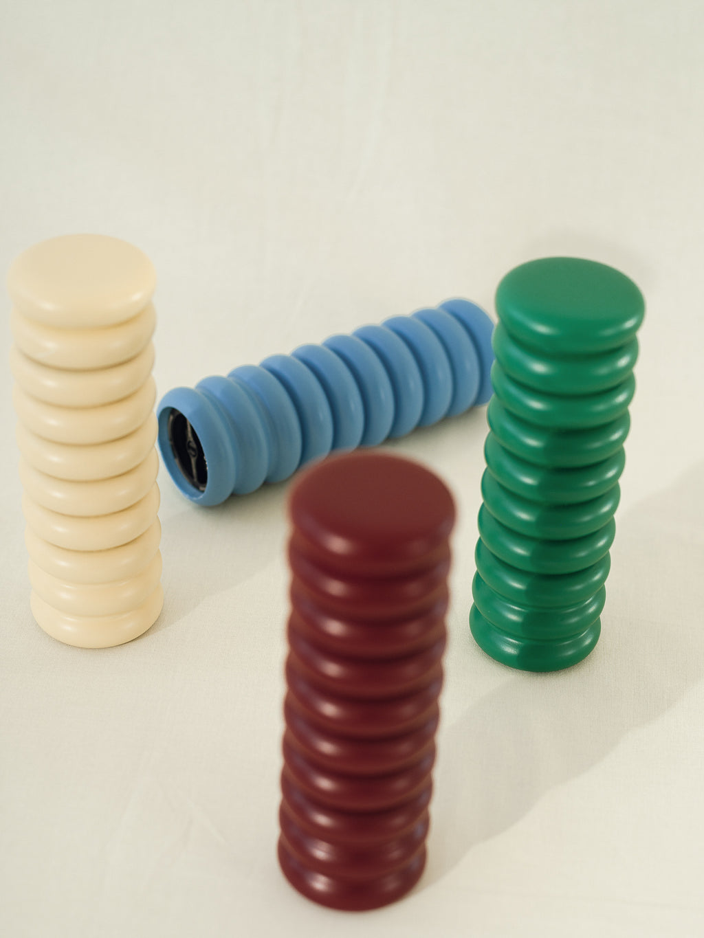 Set of 2 Suli Mills - Green & Yellow
