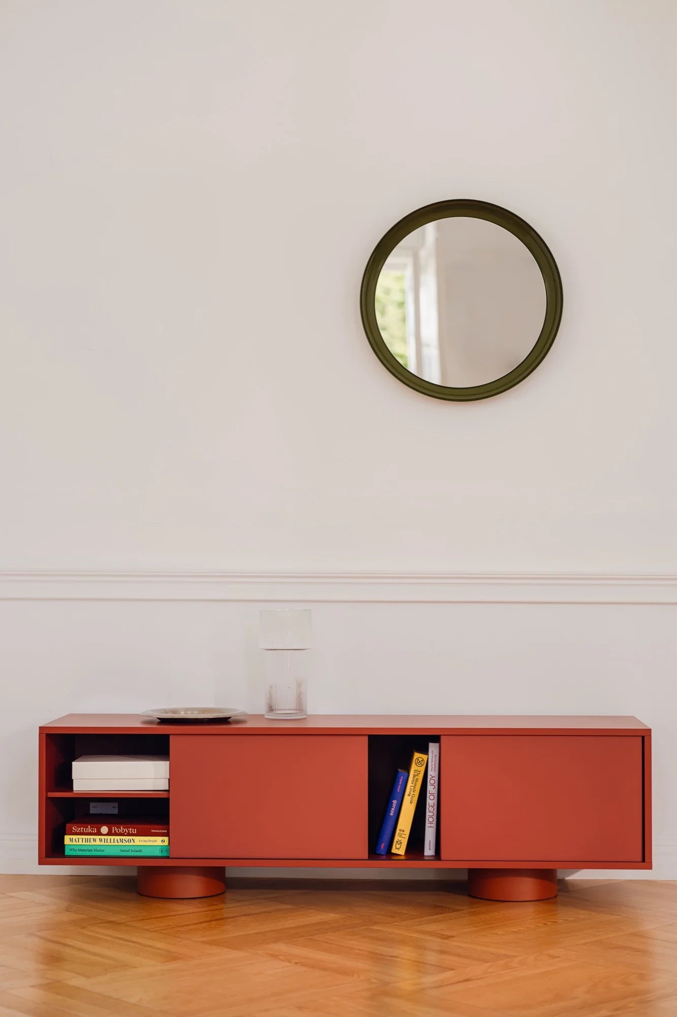 Taro TV Unit - Terracotta Blush