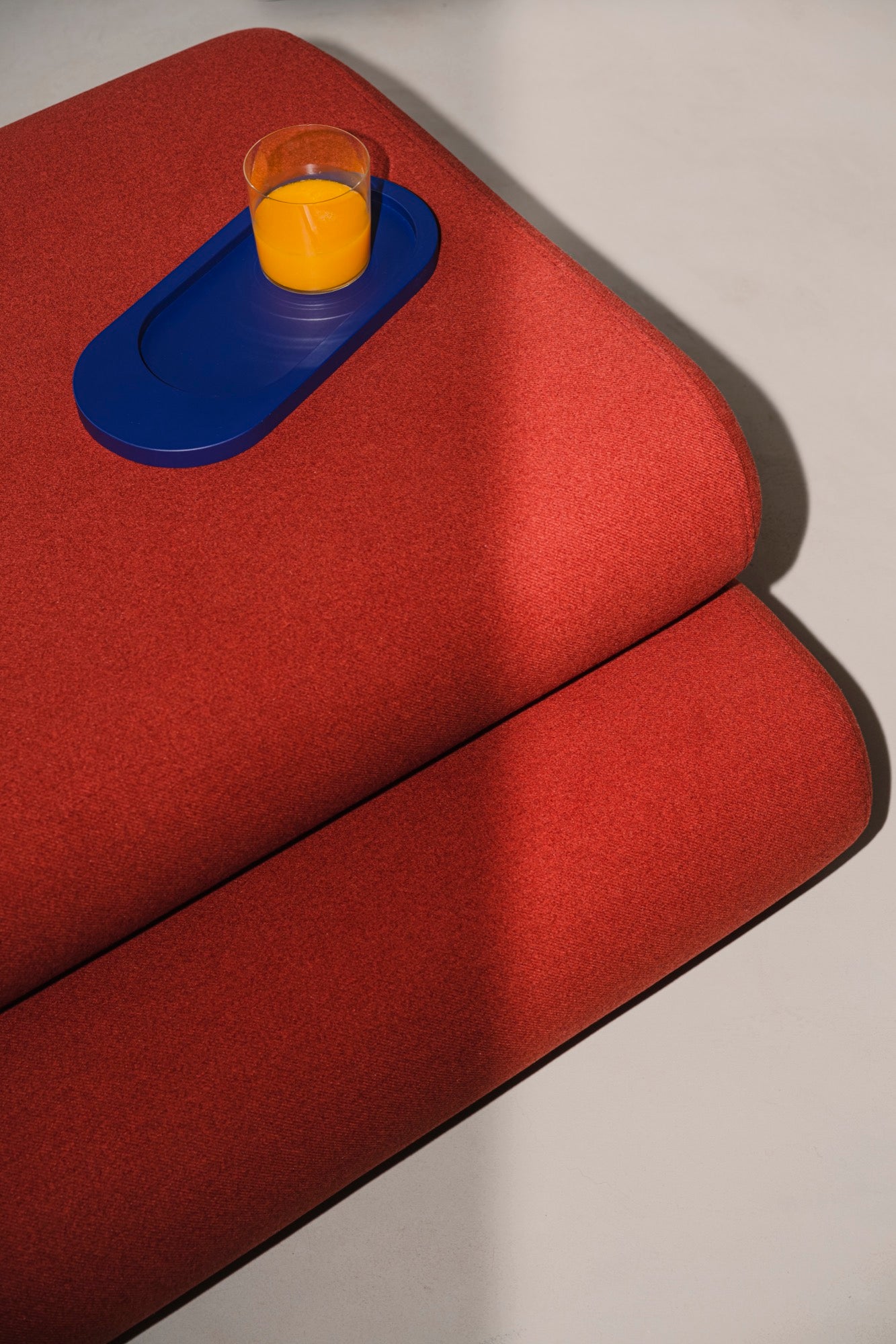 Pouf Taso - Poppy Red