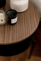 Table De Chevet Tu - Natural Walnut