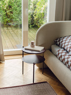 Tu Bedside Table - Wine Berry