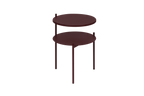 Tu Bedside Table - Wine Berry