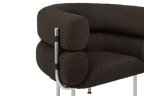 Ubi Armchair - Chocolate Brown Boucle
