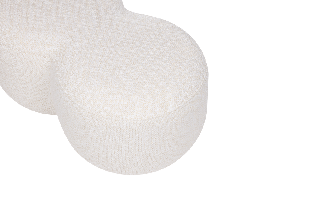 Umbo Pouffe - Cloud Beige Boucle