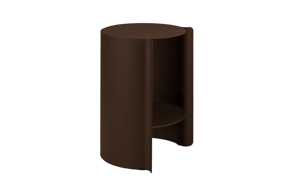 Wa - Table D'Appoint - Acier - Cocoa Brown