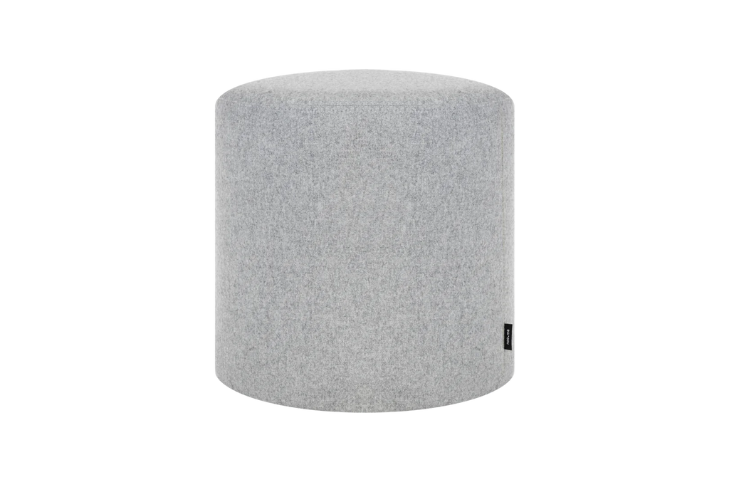 Folk Pouf - Large - Universal Grey Wool