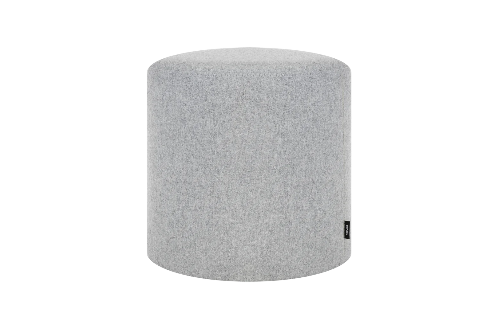Folk Pouf - Large - Universal Grey Wool