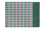 Onu Plaid - Forest Green & Lilac Fluff