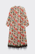 Vestido Largo Jouy - Crudo