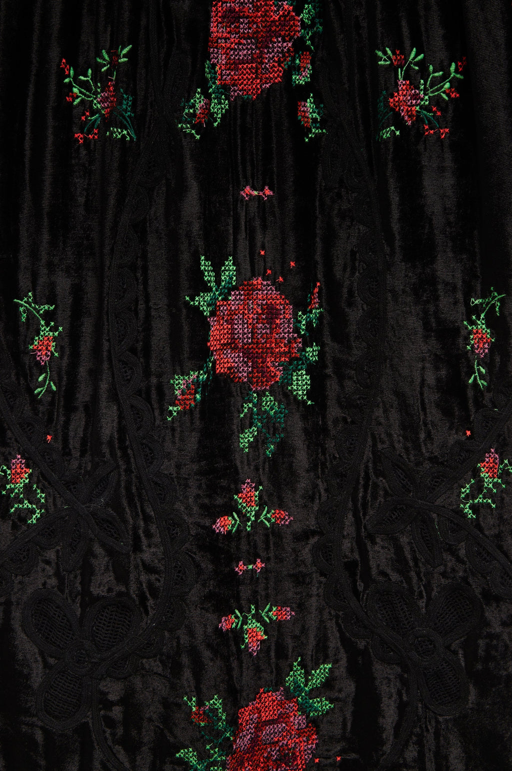 Vestido Largo Nappe - Negro