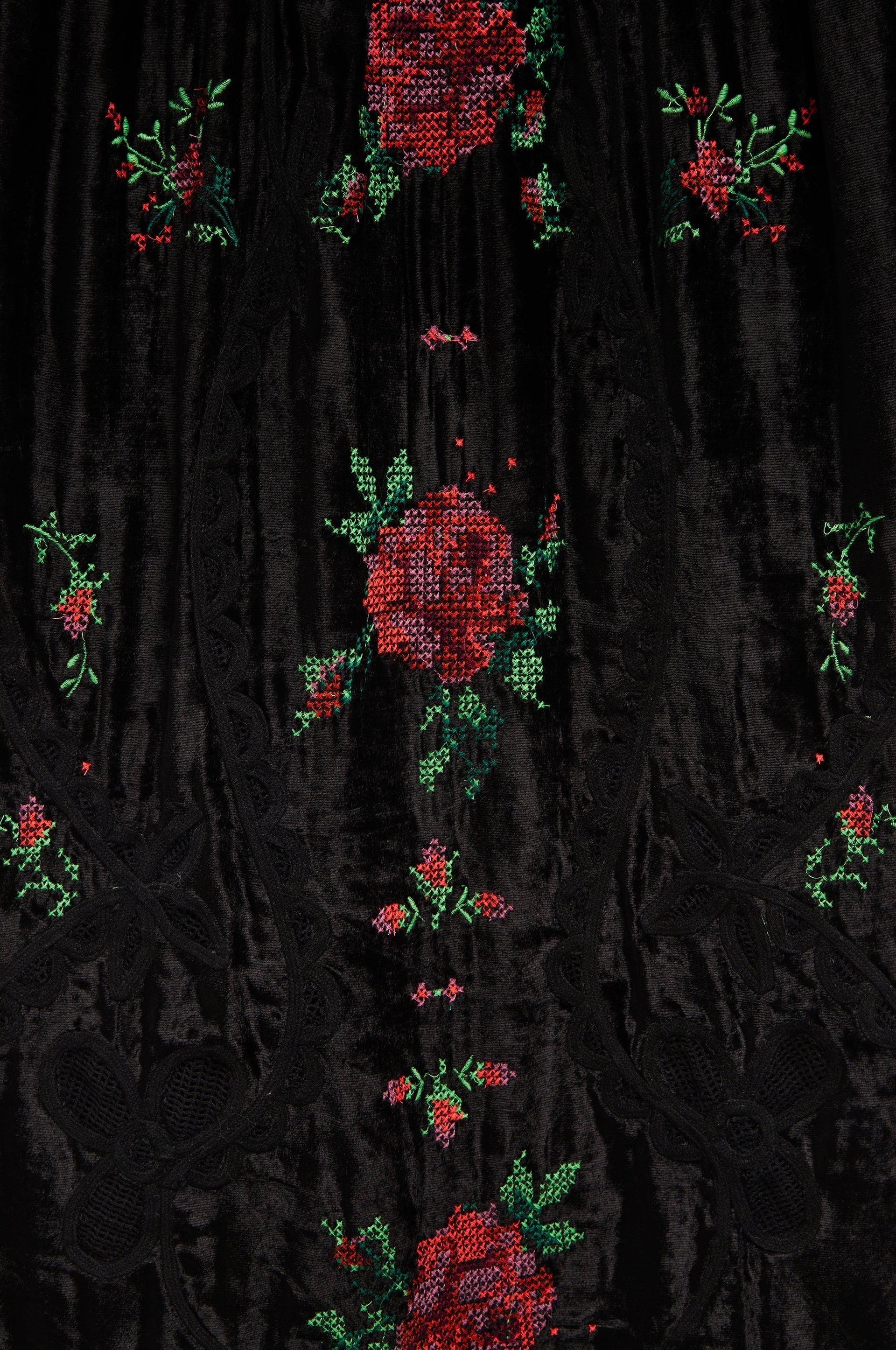 Vestido Largo Nappe - Negro