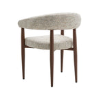 Nour - Fauteuil - Tissu Moucheté - Beige