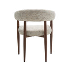 Nour - Fauteuil - Tissu Moucheté - Beige