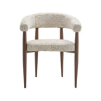 Nour - Lot De 2 Fauteuils - Tissu Moucheté - Beige