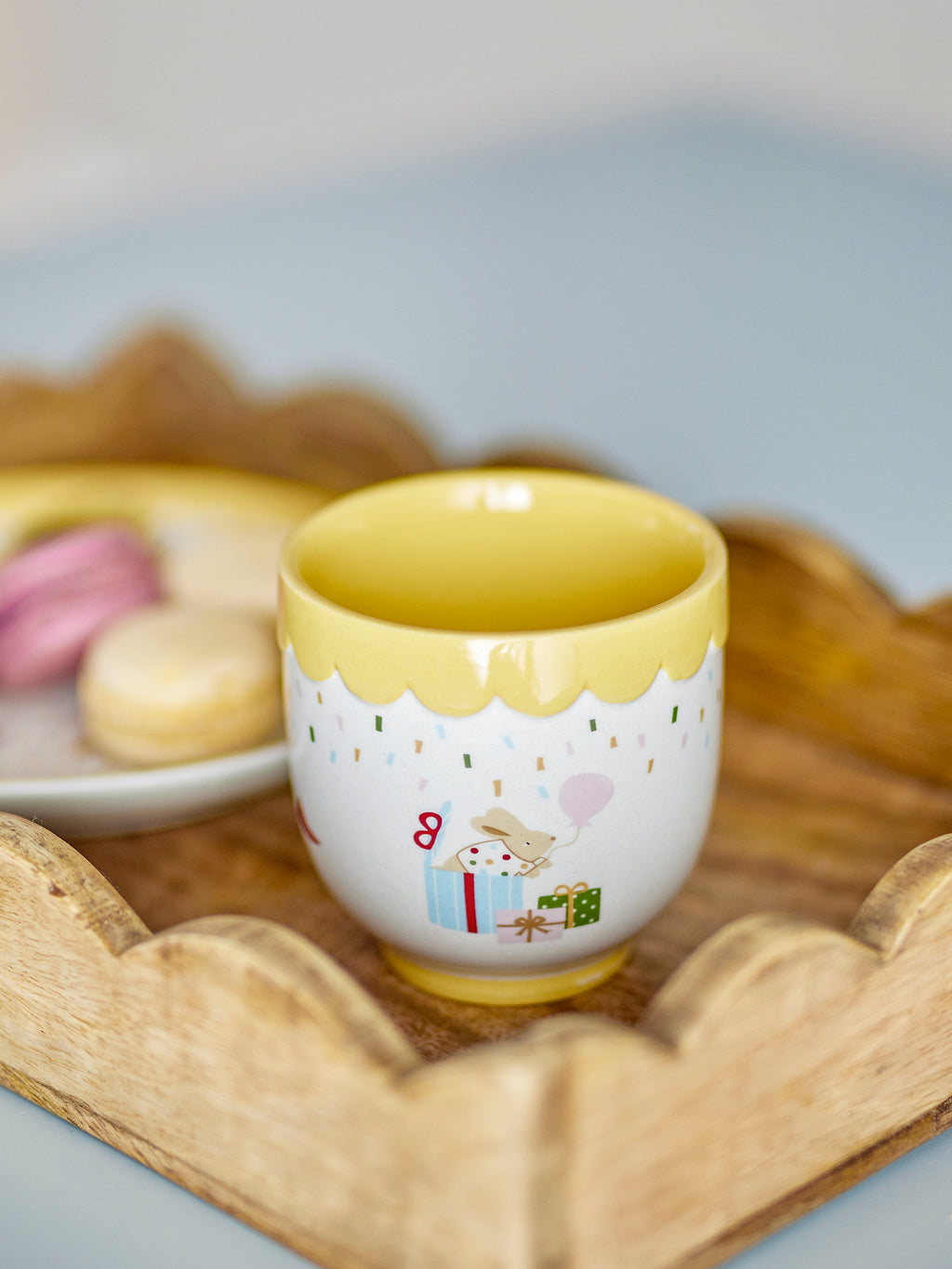 Celebrate - Taza - Amarillo - Gres