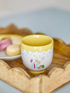 Celebrate - Taza - Amarillo - Gres