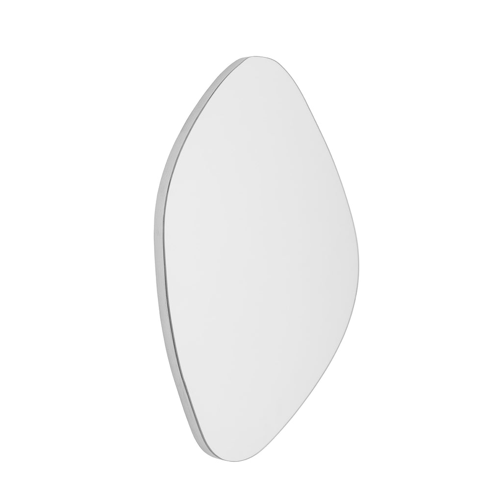 Aimie - Espejo De Pared - Plateado - Vidrio